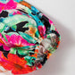 Floral Tie Neck Balloon Sleeve Blouse