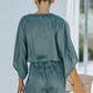 Tie Waist Dolman Sleeve Romper