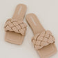 Weeboo Cakewalk Woven Square Toe Slides