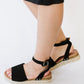 WeeBoo Every Step Espadrille Platform Sandal in Black