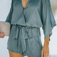 Tie Waist Dolman Sleeve Romper
