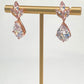Zirconia Stone Drop Earrings